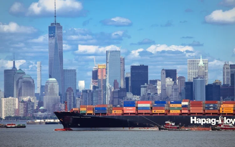 Port in New York