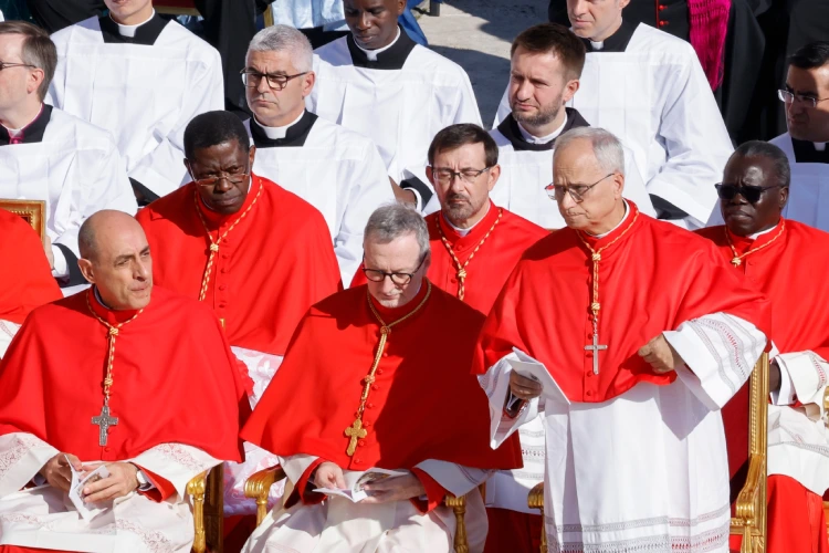 Pope Robert Francis Prevost (right). Pope Robert Francis Prevost (right)