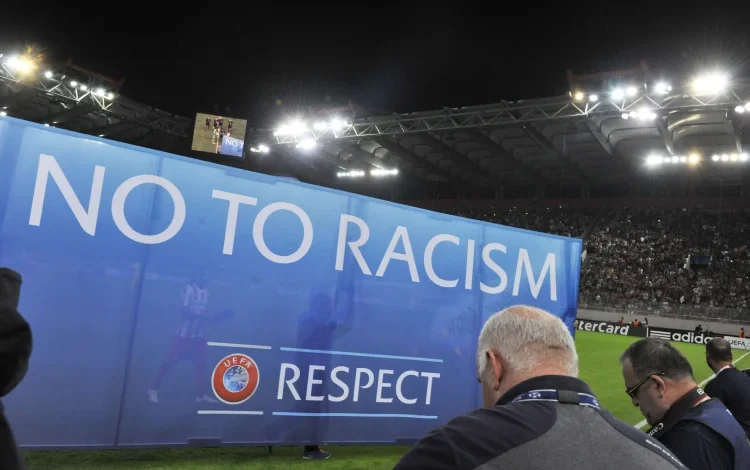 Say no to racism. Representational.