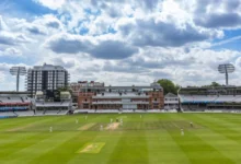 Lord's cricket stadium.