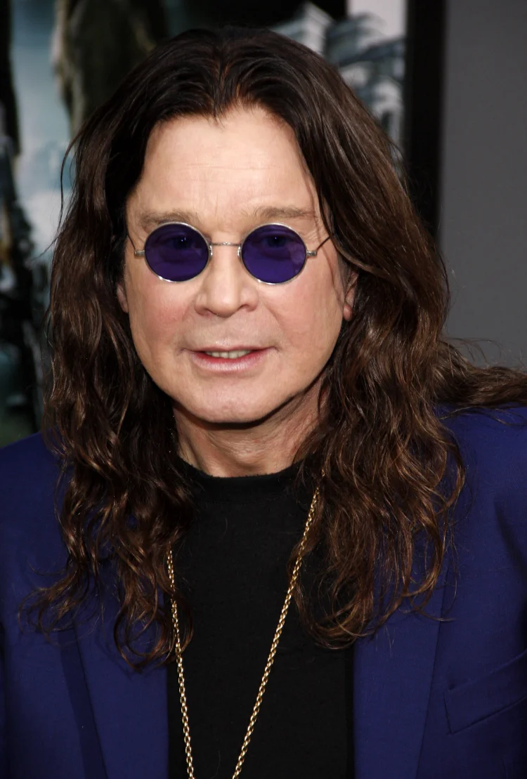 Ozzy Osbourne at the Los Angeles premiere of 'Total Recall' in 2012. 